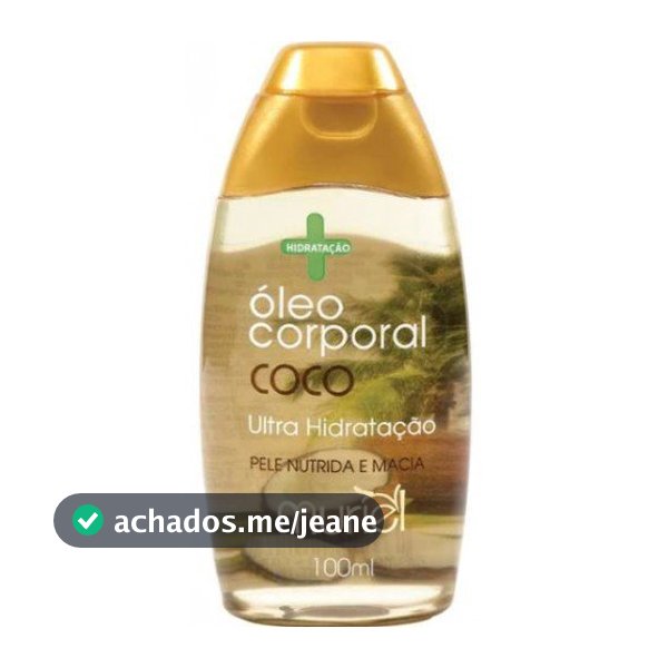 Óleo Corporal Muriel Coco 100ml