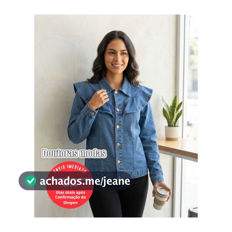 Doutoras modas Jaqueta Jeans feminina 6270