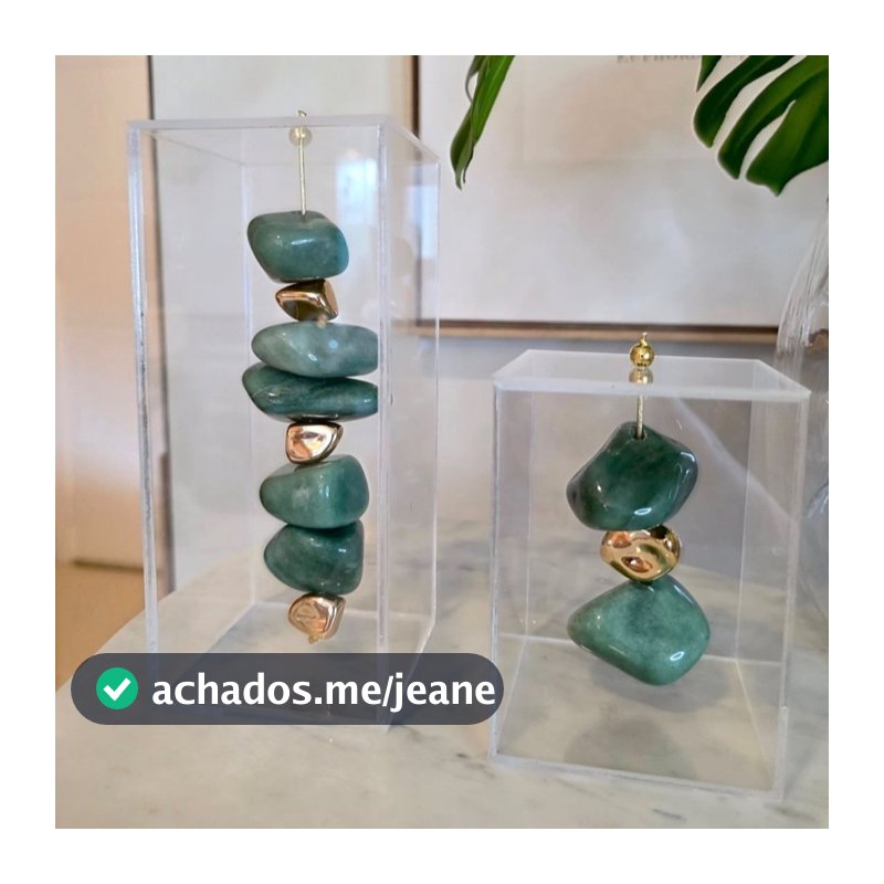 Escultura de pedras naturais/caixa de acrílico com pedras/citrino/quartzo/decoração com pedras
