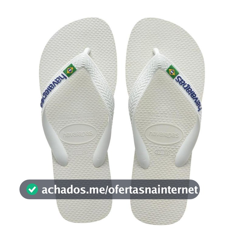Chinelo Havaianas Brasil Logo