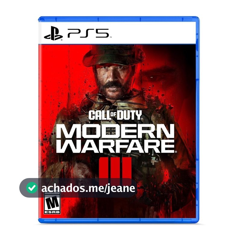Call of Duty Modern Warfare 3 PS5 Midia Fisica