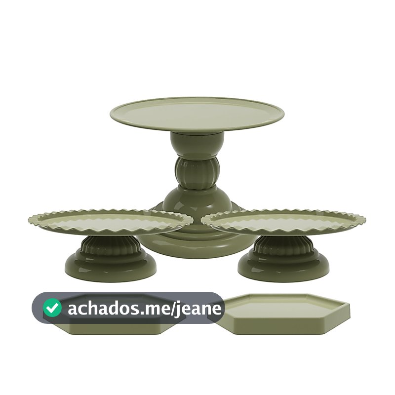 Kit Decoração 5 Peças Mesa Festa Chá Revelação Infantil