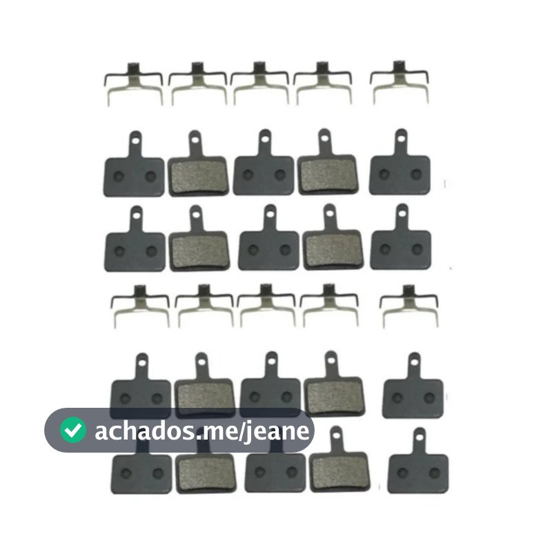 KIT COM 10 PARES de Pastilha Freio A Disco Compativel Shimano/MT-200/tektro/winz