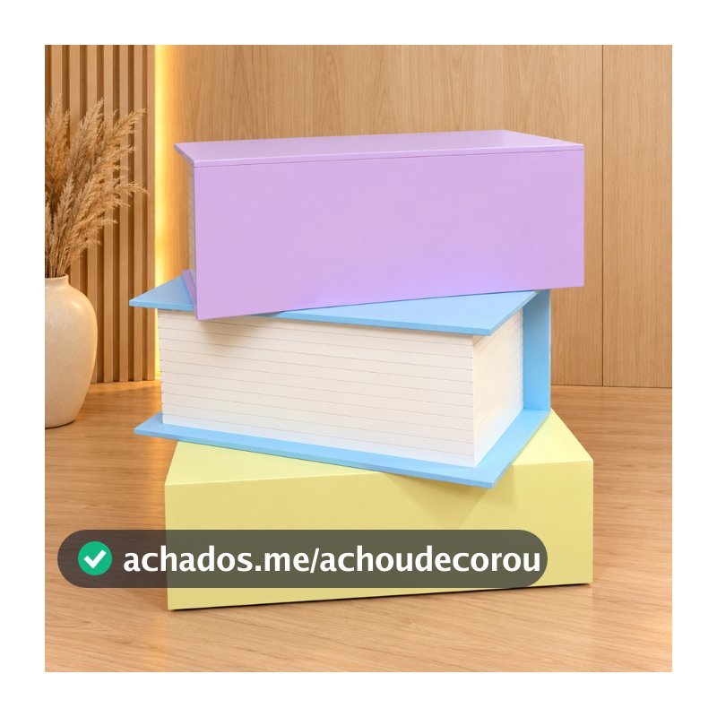 Kit Mesas Livro em MDF para Festa Formatura Infantil Decoração ABC Escolar
