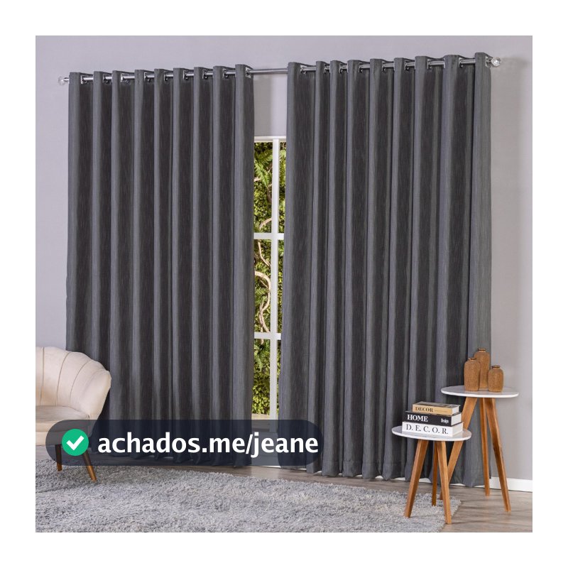 Cortina Voil Gaze De Linho 6,00 x 2,40/2,50/ 2,60/ 2,70/ 2,80  C/forro Blackout Grosso Original para Sala ou Quarto
