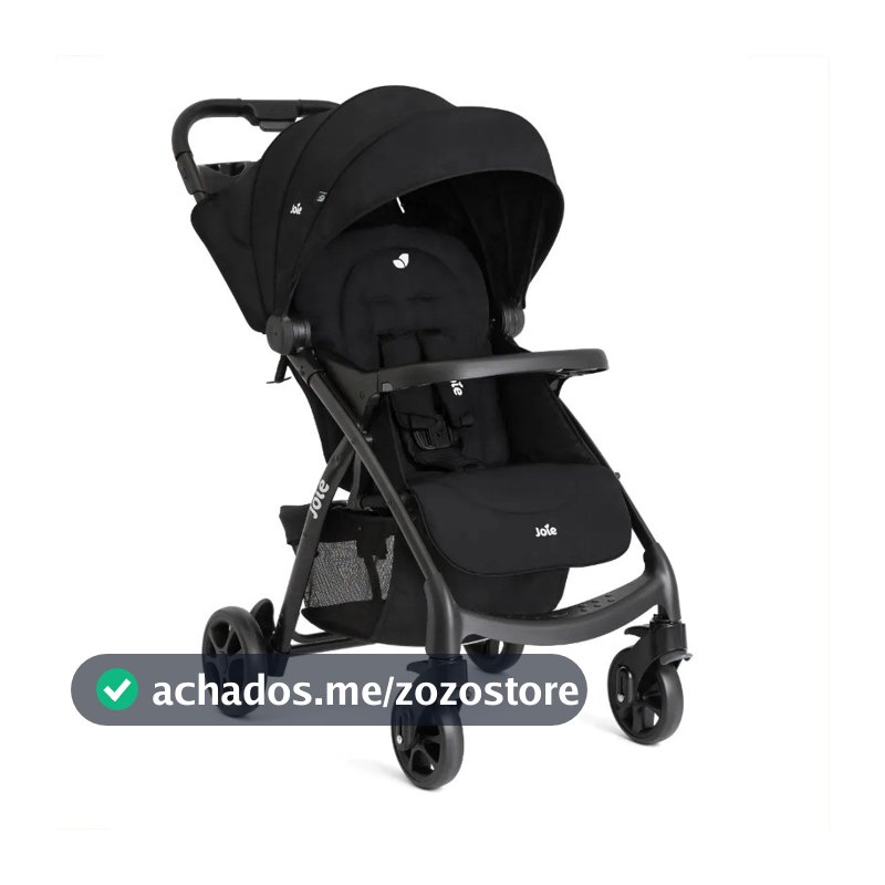 Carrinho dobrável leve reclinável ajustável de cinco velocidades (rolamento de carga 20kg), com bandeja removível e taco