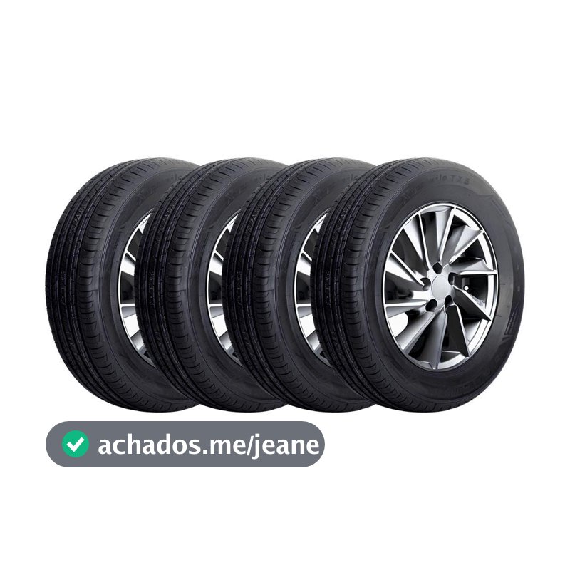 KIT 4 Pneus Tracmax X-Privilo Tx5 185/65 R15 Aro 15 88H