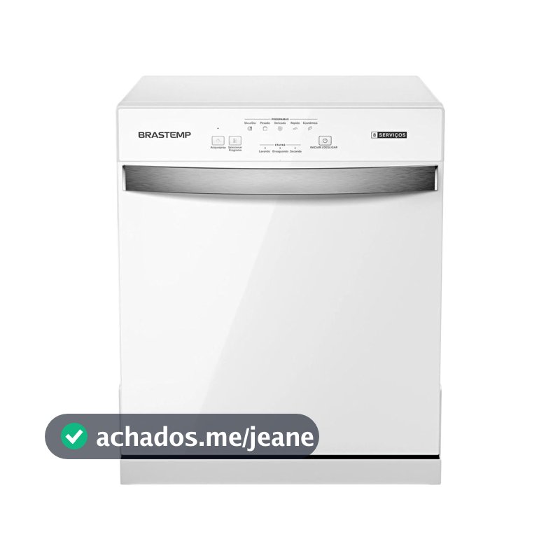 Lava Louças 8 Serviços Brastemp Branca - BLF08BB
