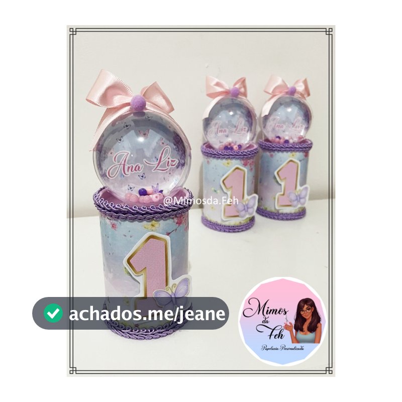 COFRINHO PERSONALIZADO COM ESFERA FAZEMOS TODOS OS TEMAS ( LEIA A DESCRIÇÃO )
