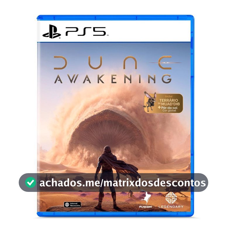 Dune Awakening Playstation 5 Midia Fisica