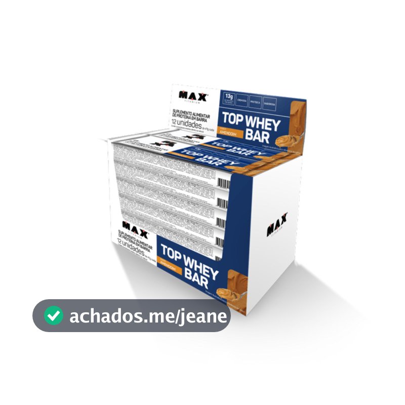 Top Whey Bar 12 und de 41g - Max Titanium