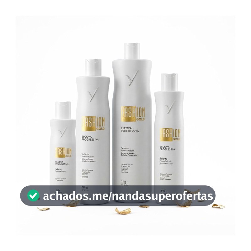 Escova Progressiva - Fashion Gold
