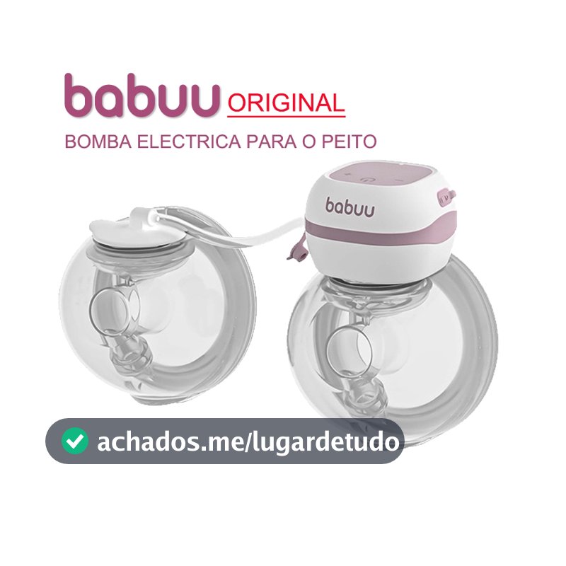 BABUU Bomba Tira Leite Automática Indolor Vestível Com As Mãos Livres Carregamento USB Pode Ser Usado Bilateralmente