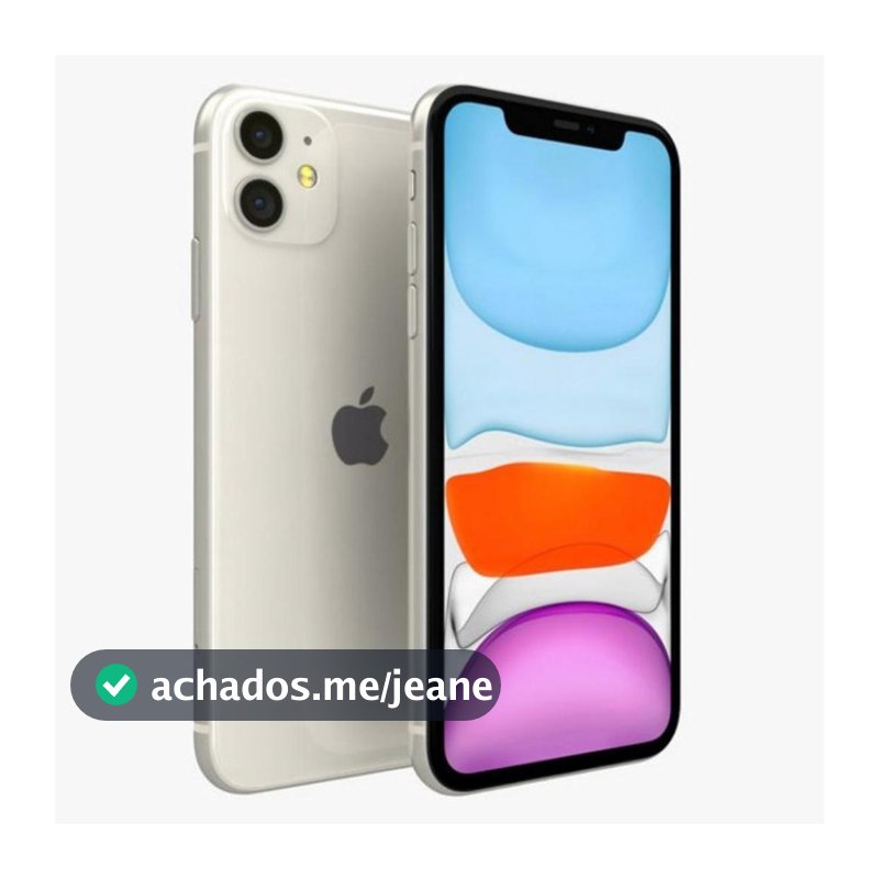 Aparelho Iphone 11 Branco 128gb Apple - VITRINE