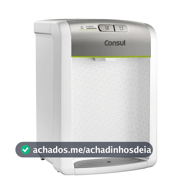 Purificador de Água Consul Refrigerado CPB34ASVNA Branco Bivolt