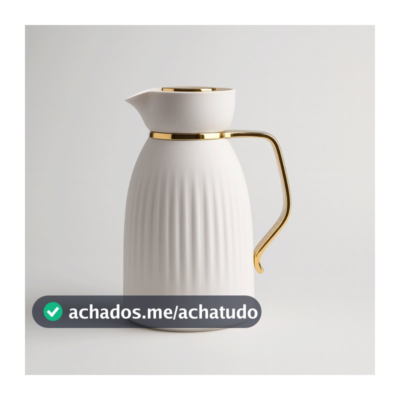 Garrafa Térmica Café 1 Litro Click Abre e Fecha Premium