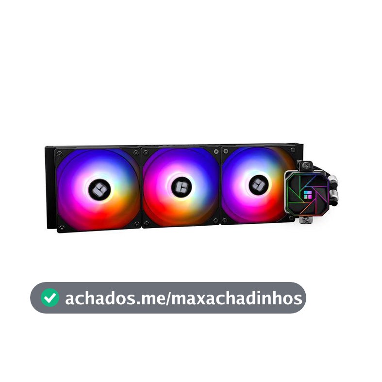 Water Cooler Thermalright Aqua Elite V3, ARGB, 360mm, Preto, TR-AE-360-V3-BK-ARGB