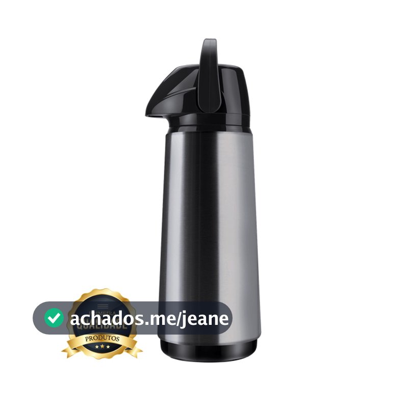 Garrafa Térmica Grande Resistente Café Chá Invicta 1,8L Promoção
