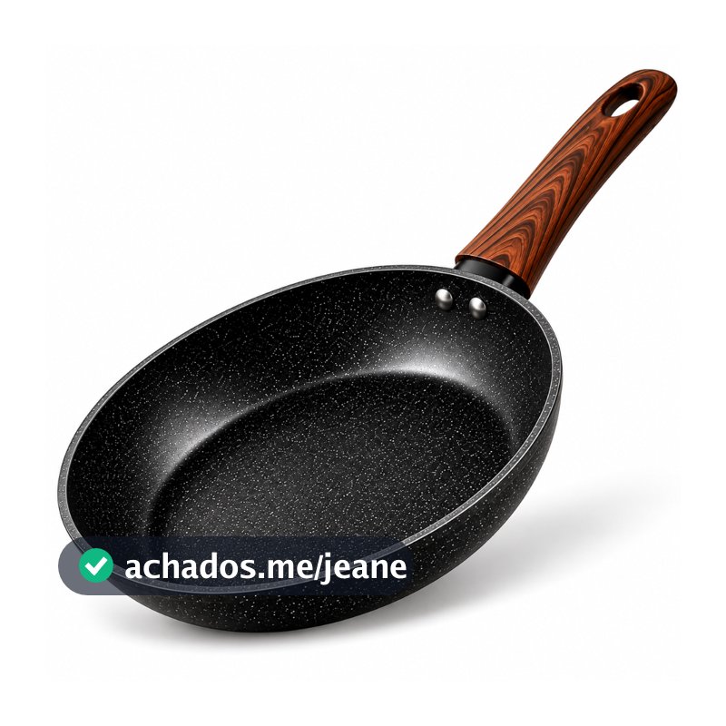 Frigideira Antiaderente De Indução Cerâmica Polida Alta Qualidade Linha Premium