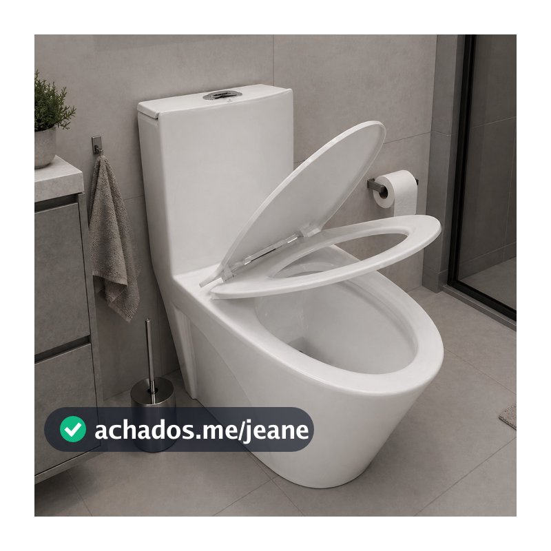 Vaso Sanitário Privada Monobloco Caixa Acoplada Cerâmica Branco Esmaltado