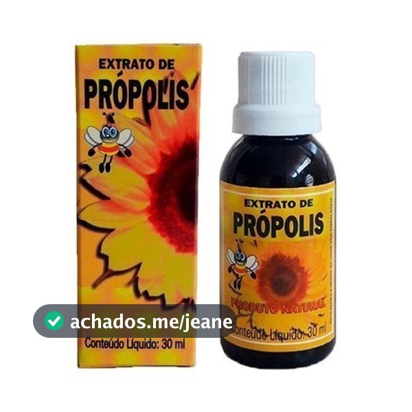 6 Und Extrato De Própolis Gota 30ml Conta Gota Concentração 20%