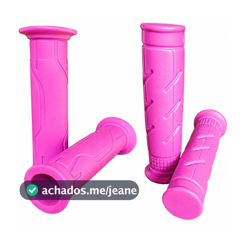 Manopla Rosa Vermelha Azul Preta Manopla para Moto Modelo Vazada Fechada Moto TITAN FAN 125 150 160