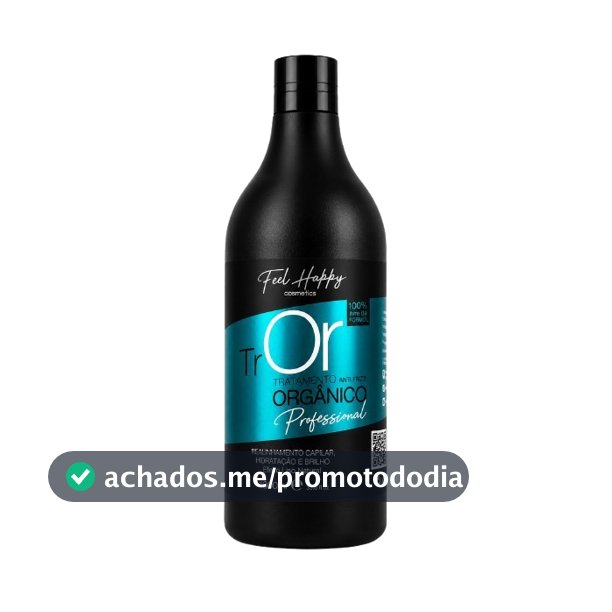 Escova Progressiva Orgânico Sem Formol 1000ml Feel Happy