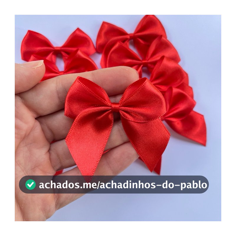 Laço Lacinho de fita cetim N5 - 50 unds  decoração festa, caixinhas milk, enfeites de mesa, artesanato, personalizados
