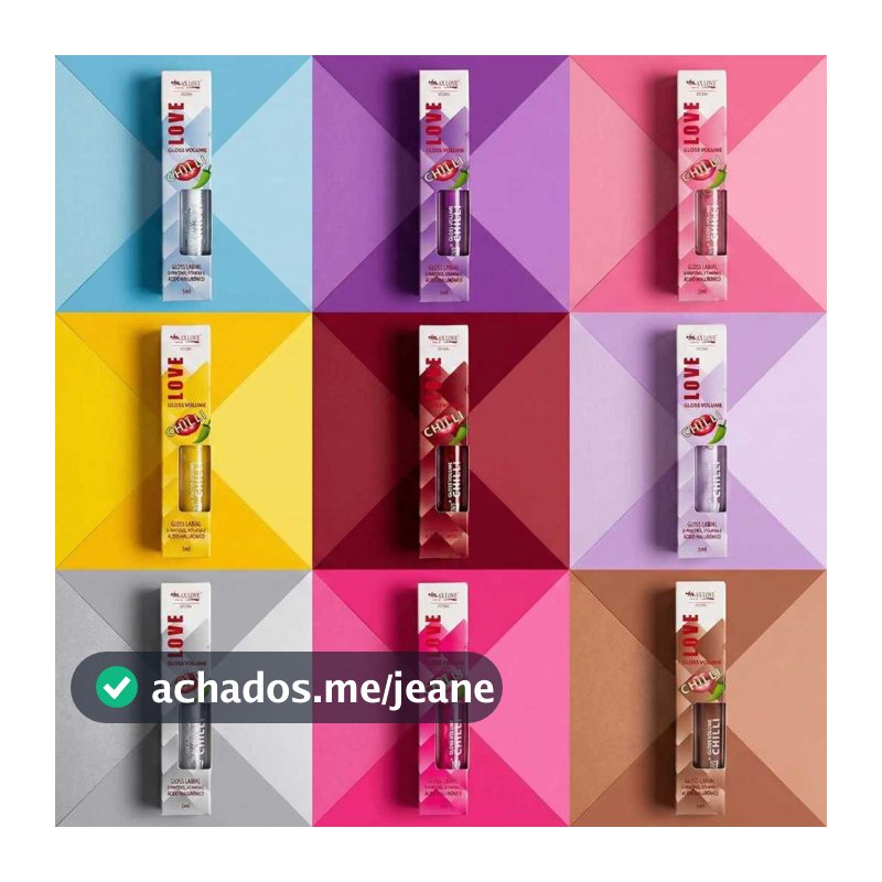 Gloss Labial Volumoso Chilli Max Love