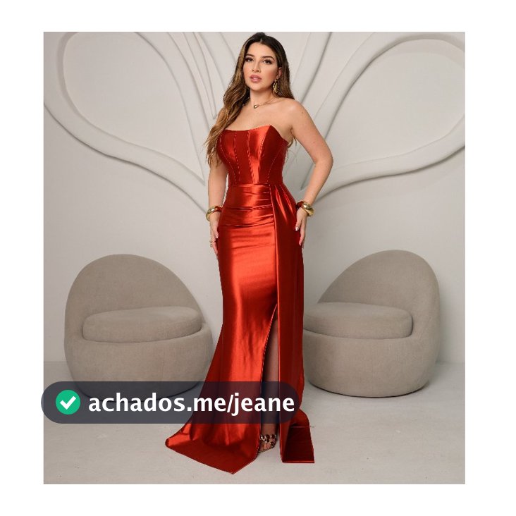 Vestido Feminino Longo de Festa Tomara que Caia Sereia Brilhante Formatura Casamento