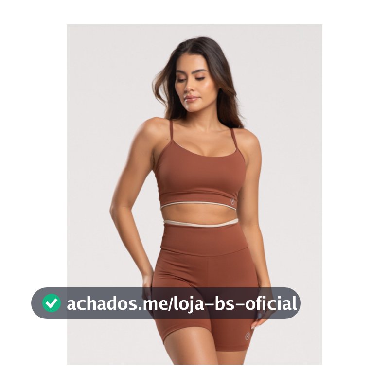 Conjunto Fitness Element academia short e top poliamida zero transparencia bojo removivel feminina