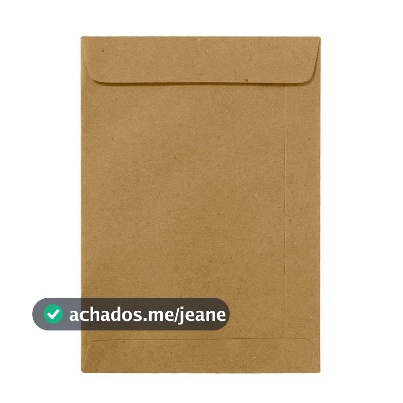30 Envelope A4 Kraft 229x324mm KN32 Pardo Resistente Para Documentos