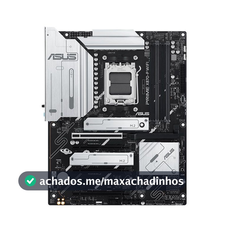 Placa Mae Asus Prime X870-P WIFI, DDR5, Socket AMD AM5, ATX, Chipset AMD X870