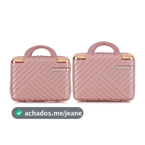 Frasqueiras De Viagem Com Alça De Mão E Transversal Em ABS Rígido Maleta De Mão MML 05