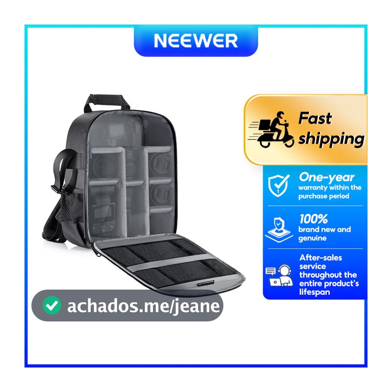 Bolsa Para Câmera Divisória À Prova D'água NEEWER De Choque , Mochila De Proteção 30x14x37cm , NB-MF