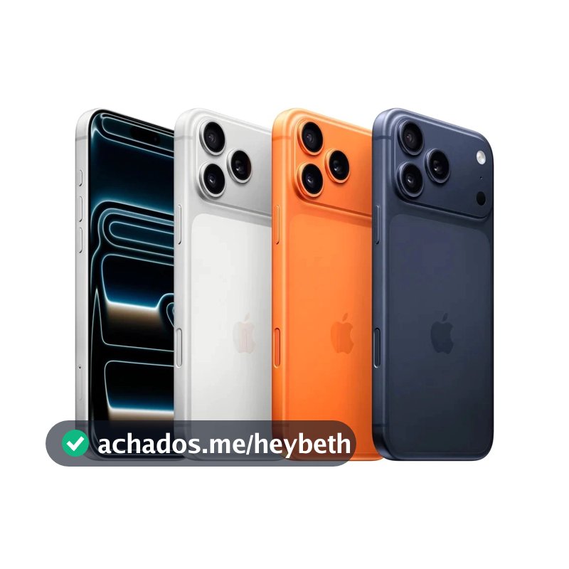 iPhone 17 Pro / 17 Pro Max 256GB • Novo Original NF Lacrado