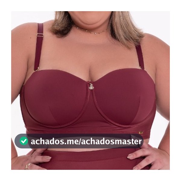 Sutiã Plus Size Tomara Que Caia 3 Em 1 Com Bojo Meia Taça Mulher Lingerie Com Sustentação Estruturado Alta Compressão