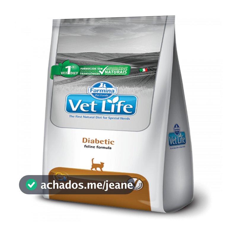 Cat Diabetic 2kg Vet Life
