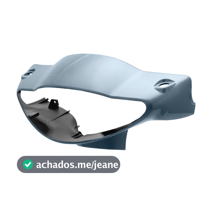 Par de Peça da Carenagem do Farol Moto Honda Biz + 100 2002 2003 2004 2005 Pro Tork