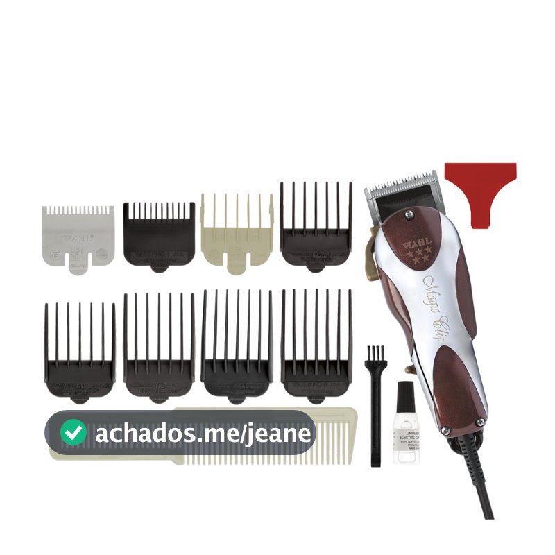 Wahl Máquina de Cortar Cabelo Magic Clip Profissional Com Fio Motor V900