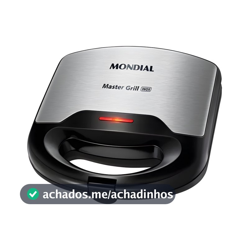 Sanduicheira Mondial S-20 Master Grill 750W Antiaderente