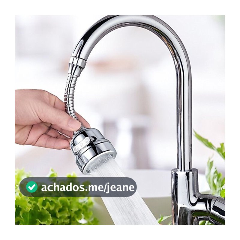 Inox Prata Torneira Cozinha parede chuveiro com rotação de 360° Cozinha Luxo Parede Promoção