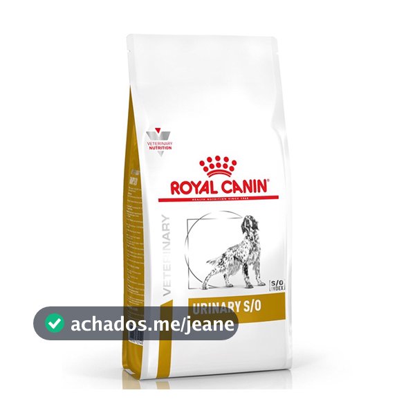 Ração Royal Canin Veterinary Nutrition Urinary S/O para Cães com Doenças Urinárias - 10,1Kg
