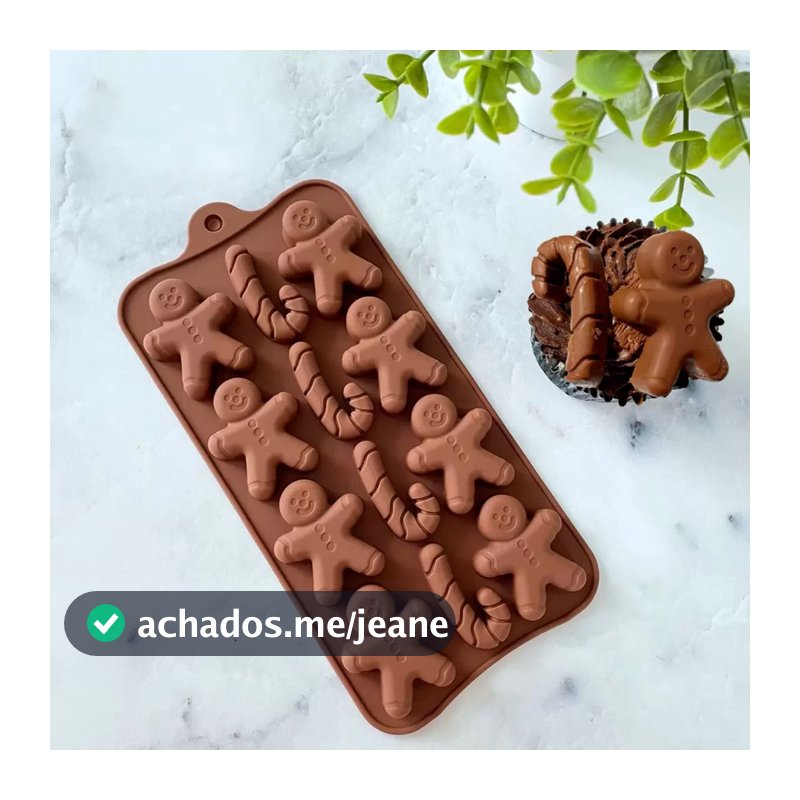 Forma Molde Silicone Bombom Natal Chocolate Trufas Pascoa Forminha para Doces Natal Silicone