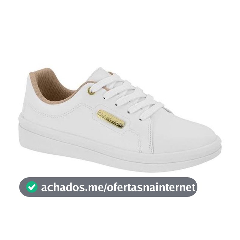 Tênis Casual Beira Rio Feminino Moda Jovem Trabalho Escola 4273.110 Confortável Original