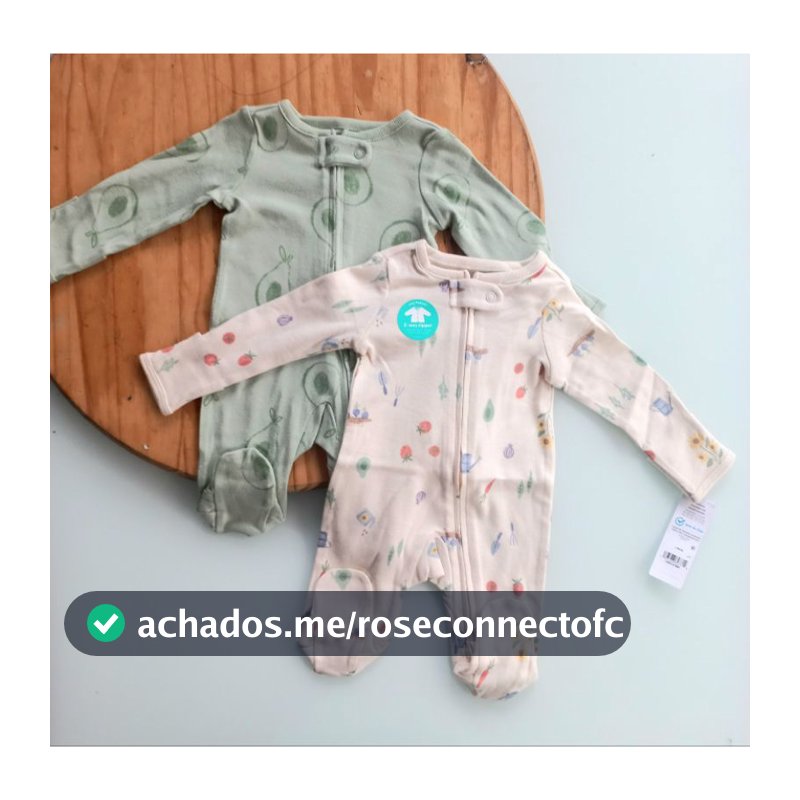 kit pijama baby carters em algodão MENINA ou MENINO