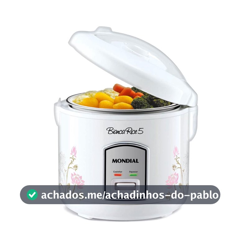 Panela Elétrica de Arroz Bianca Rice NPE-05 400W Mondial