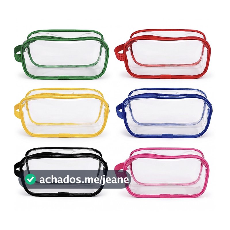 10 Kit Necessaire Multiuso | Necessaire Viagem | Necessaire Shampoo | Necessaire Para Lembrancinha | Estojo Maquiagem