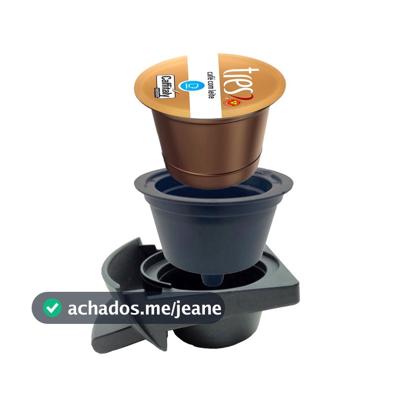 Adaptador - Capsulas Três Corações Para Maquina Dolce gusto