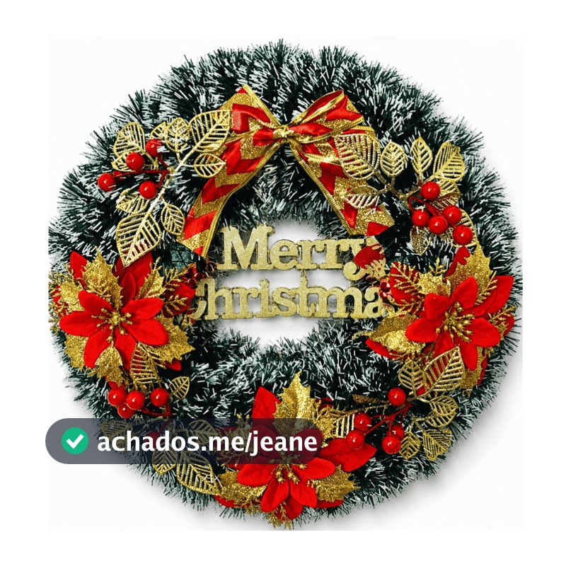 Decoração Natal Guirlanda de Luxo Grande